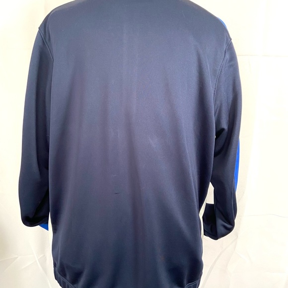 Nike Running Dri Fit Jacket Mens Size Large Blue Athletic Long Sleeve Zip Up - Picture 3 of 12